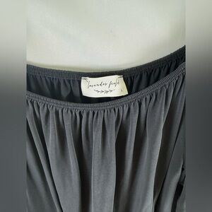 Lavender Field Black Women's Top